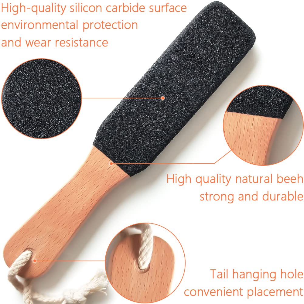 Foot Scrubber Callus Remover for Dead Skin,Corn and Hard Skin,Pumice Stone Pedicure Tool Foot File fit Wet and Dry Feet - 1 Piece