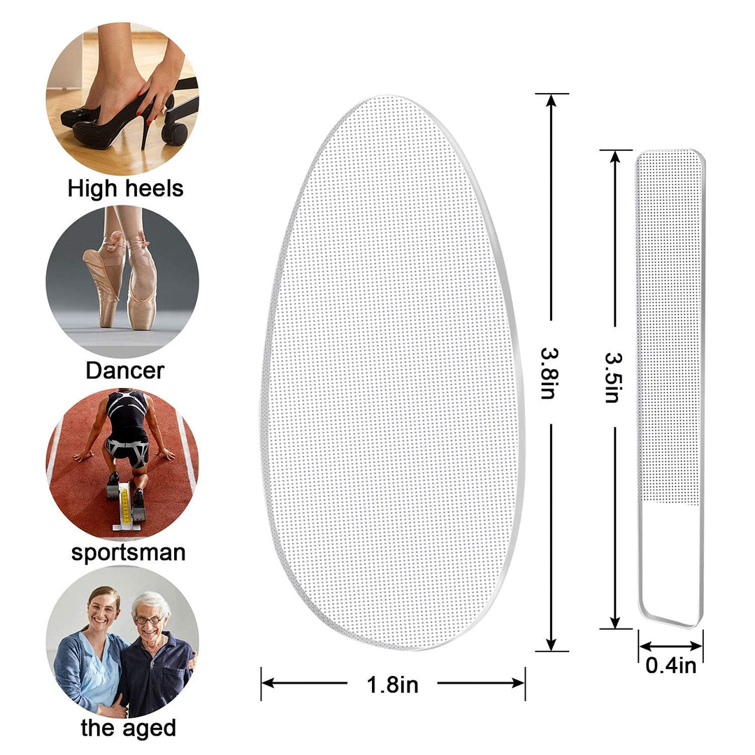 Foot Scrubber Callus Remover,Professional Pedicure Kit Heel Scraper for Feet Dead Skin Removal, Cracking, Hard Cracked Dry Skin Removal, Wet and Dry Feet.