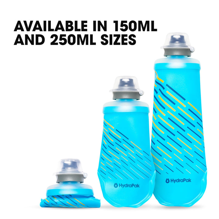 SoftFlask - Collapsible Nutrition Flask (150ml or 250ml) - BPA Free, Easy Open Cap, Foldable, Lightweight