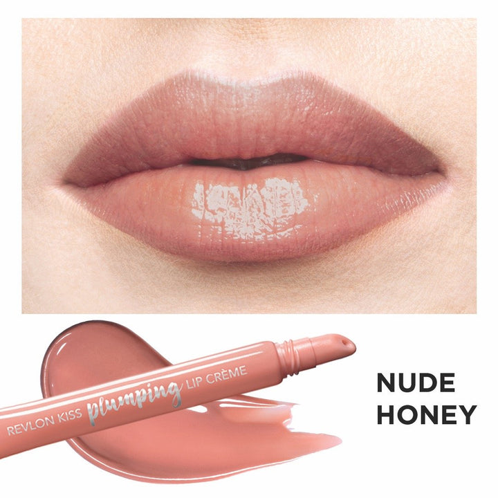 Revlon Kiss Plumping Lip Creme, Nude Honey
