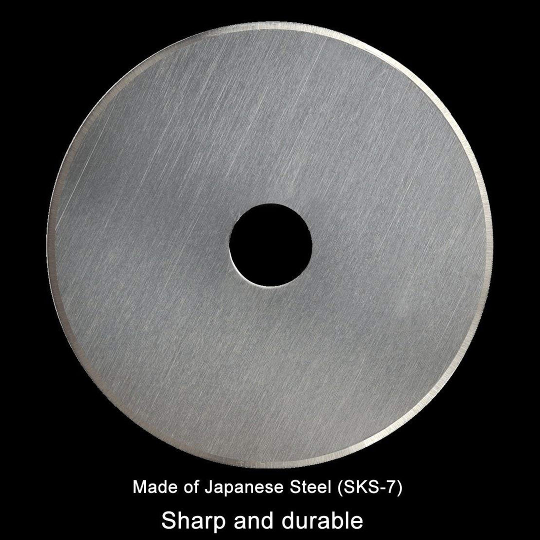 Rotary Cutter Blades 45mm 10 Pack , Fits Fiskars, Olfa, Martelli, Dremel, Truecut, DAFA Rotary Cutter Replacement for Quilting Scrapbooking Sewing Arts &Crafts, Sharp and Durable