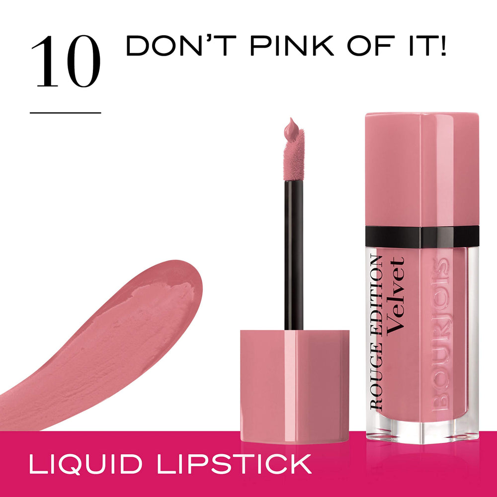 Paris Rouge Edition Velvet Lipstick 7.7ml - 10 Don't Pink Of It! Paris