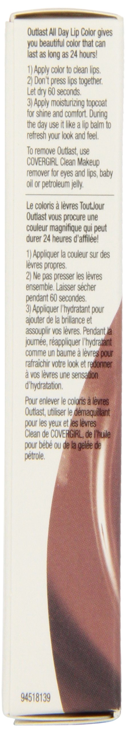 CoverGirl Outlast All Day Two Step Lipcolor, Spiced Latte 577, 0.13 Ounce