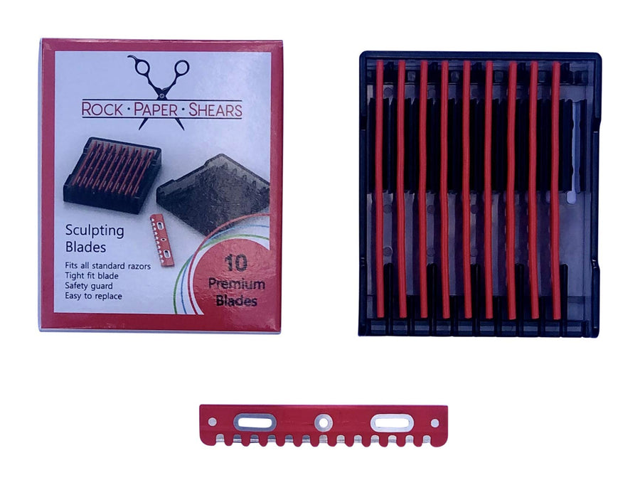 - Sculpting Razor Replacement Blades for Styling Hair 10 Count