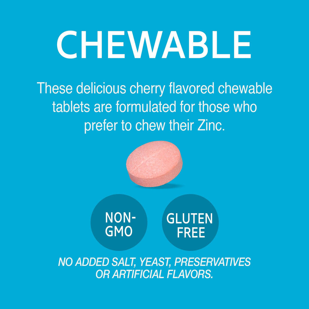 Zinc Chewable Withc & B6 - Cherry, 90 Count