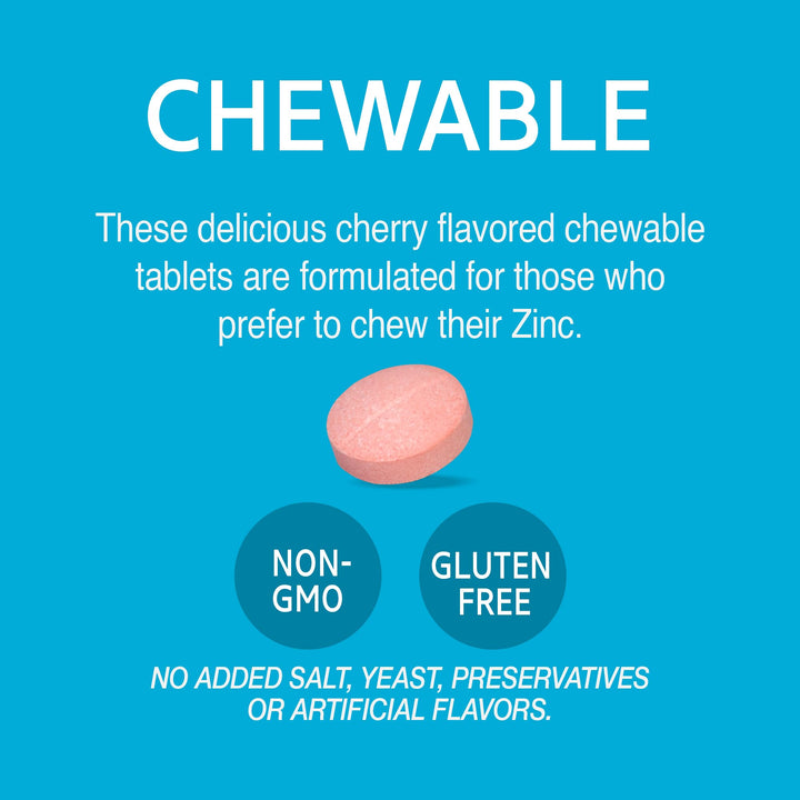Zinc Chewable Withc & B6 - Cherry, 90 Count