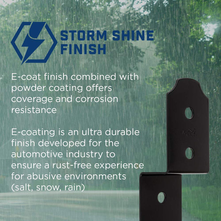 N800-019 Joist Hanger, Black