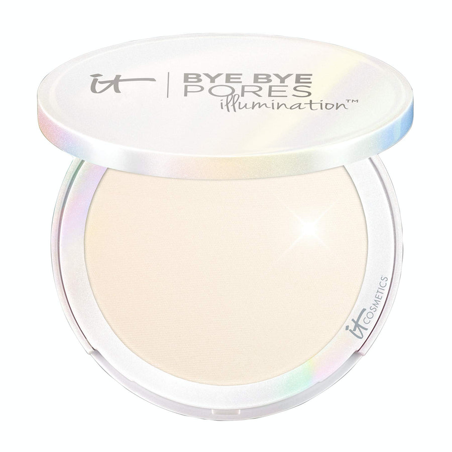 It Cosmetics Bye Bye Pores Illumination Poreless Finish Airbrush Pressed Powder in Radiant Transulcent 0.31 oz