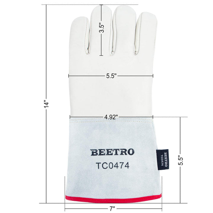 -292— -418/-180— -250 or Above Antifreeze Gloves for Dry Ice Handling Liquid Nitrogen Low Temperature Resistant Sponge Inner 14 Inch
