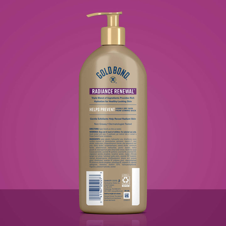 Radiance Renewal Hydrating Lotion, 20 oz., for Visibly Dry Skin, Family Size