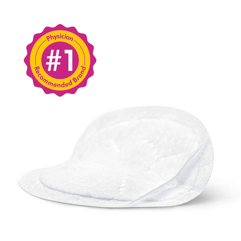 Safe & Dry Ultra Thin Disposable Nursing Pads, 240 Count Breast Pads for Breastfeeding, Leakproof Design, Slender and Contoured for Optimal Fit and Discretion