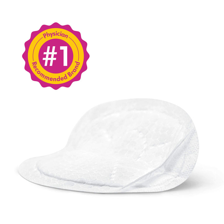 Safe & Dry Ultra Thin Disposable Nursing Pads, 240 Count Breast Pads for Breastfeeding, Leakproof Design, Slender and Contoured for Optimal Fit and Discretion