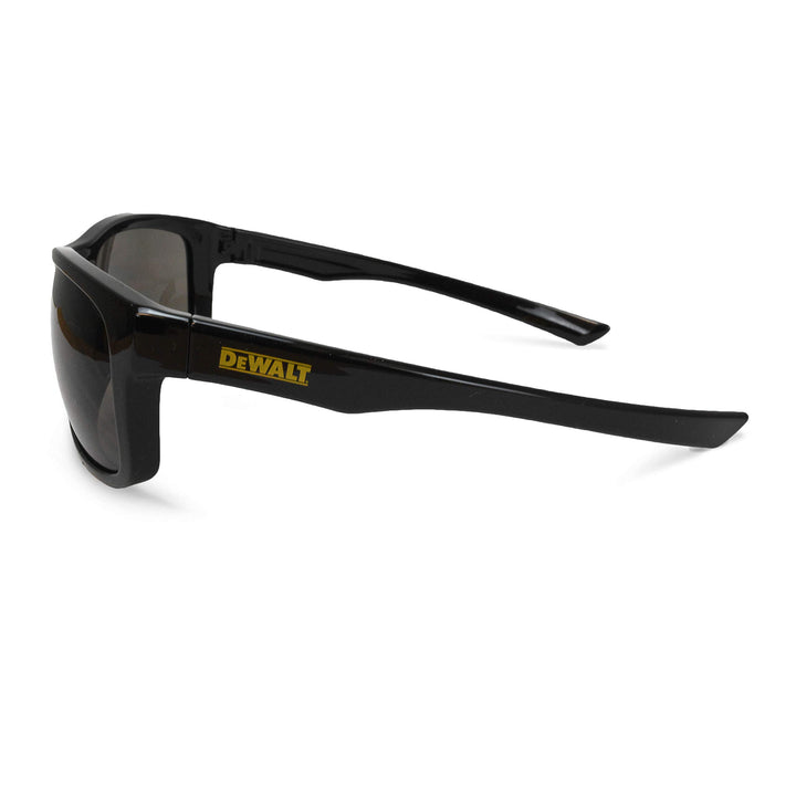 DPG107-2D Supervisor Premium Black Frame Smoke Lens Safety Glasses ANSI Certified (1-Pair)