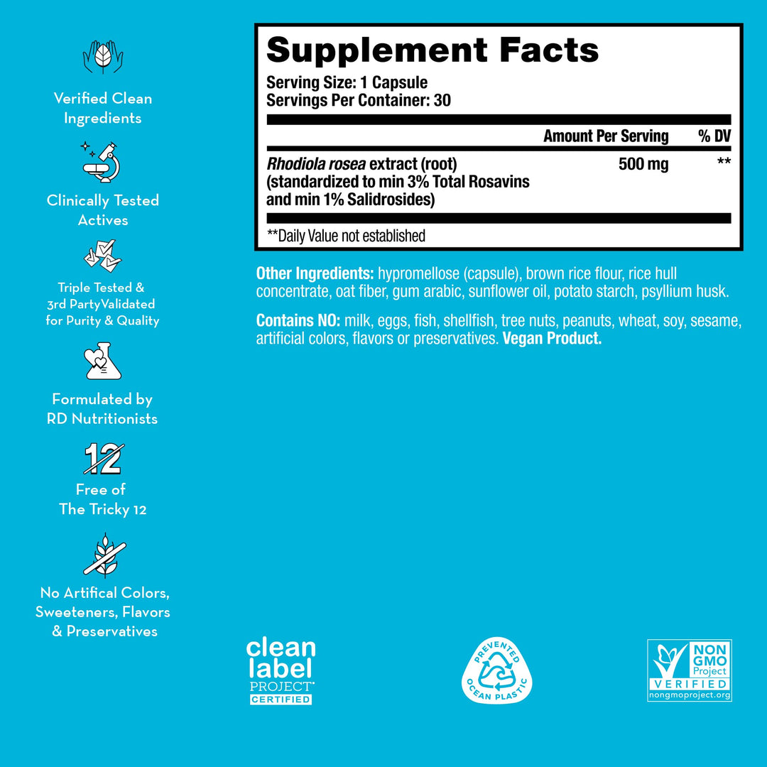 Big Chill - Calming Supplement with Rhodiola Rosea for Stress & Mood Support - Balances Adrenal Health for Improved Stress Response (30-Count)
