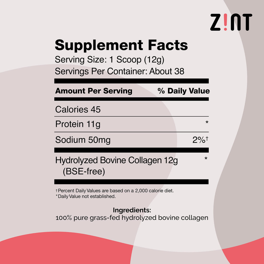 Collagen Peptides Powder (16 Ounce): Anti Aging Hydrolyzed Collagen Protein Powder Beauty Supplement - Skin, Hair, Nails