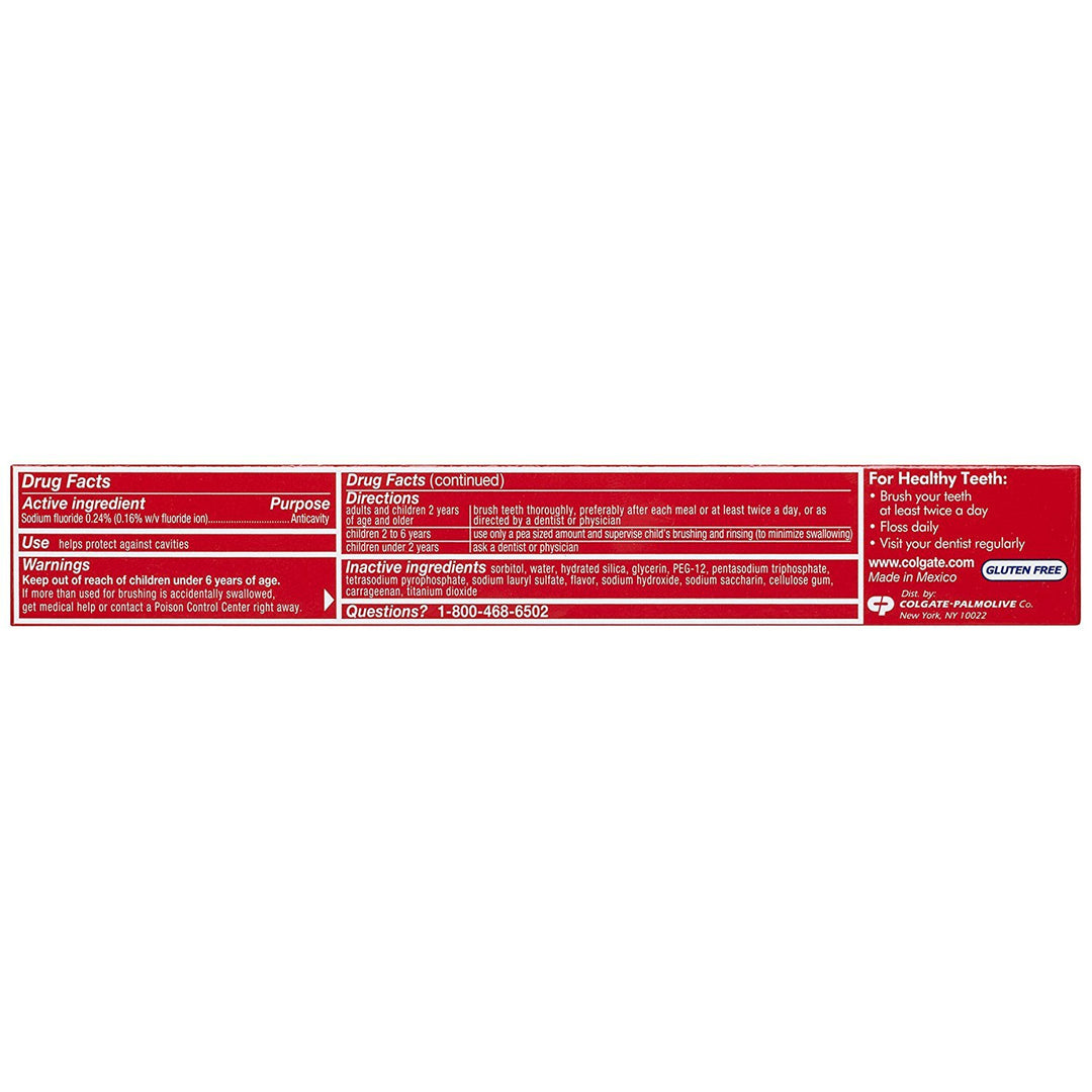Tartar Protection Travel Size Toothpaste, Mint - 2.5 Ounce (Pack of 6)