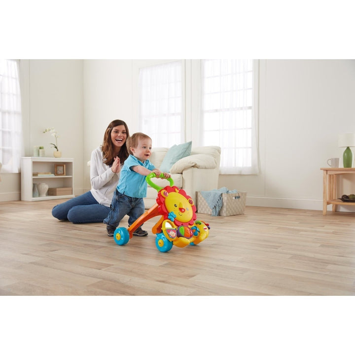 Baby Toy Musical Lion Walker with Lights Sounds & Activities for Developmental Play Infants & Toddlers Ages 6+ Months