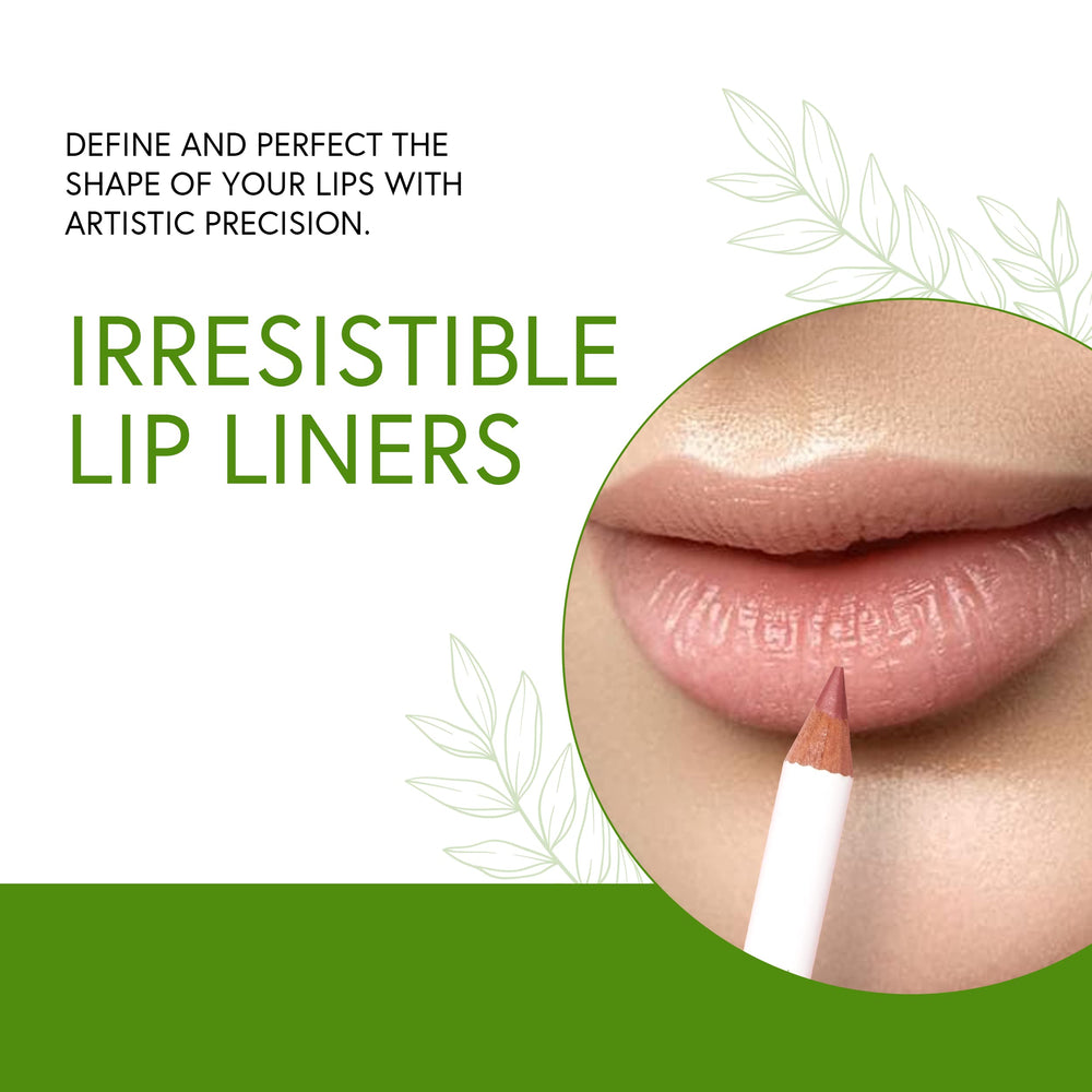 Irresistible Lip Liner In Zen, Warm Pink Color, Long-Lasting, Gluten-Free, Vegan, 0.04 oz