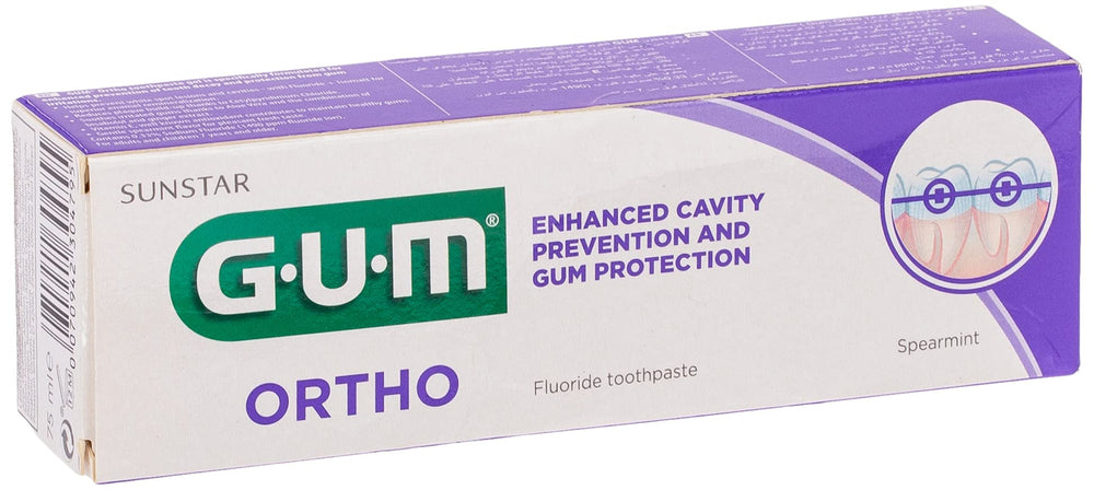 Butler G-U-M Ortho Gel Toothpaste for Orthodontics 75 Ml
