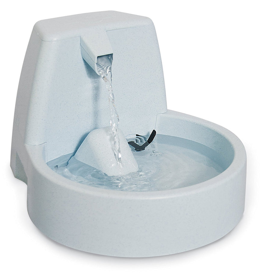 The Drinkwell Original Automatic Cat Water Fountain or Dog Water Dispenser - 50 oz Capacity of Fresh, Filtered Water - Pet Fountain with Filter Included
