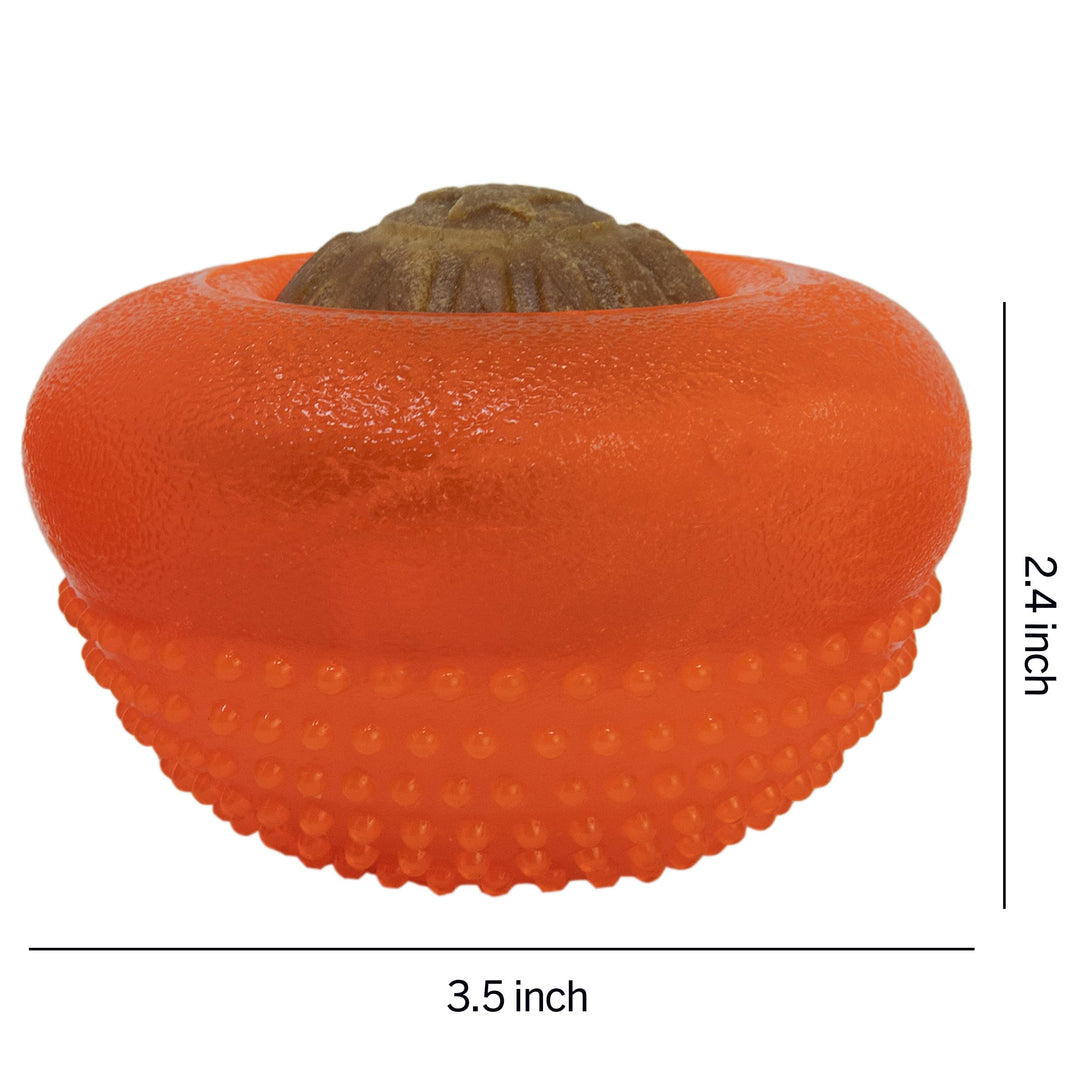 Everlasting Treat Bento Ball Tough Dog Chew Toy Medium