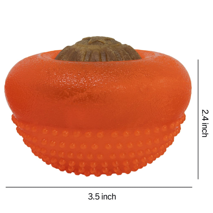 Everlasting Treat Bento Ball Tough Dog Chew Toy Medium