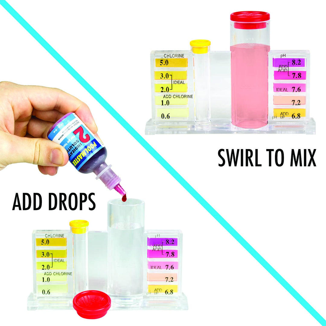 22260 Essential Collection Chemistry Set, 5-Way Swimming Pool and Spa Water Test Kit, Small, Multi