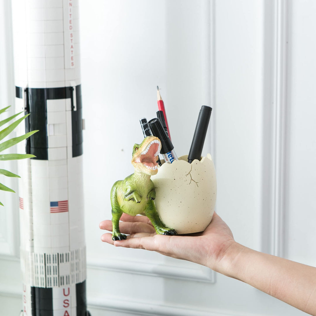 Dinosaur Pen Holder for Desk, Pencil Holder, Cute Fashion Desk Organizers and Accessories, Office Supplies Idea Gift for Women and Kids