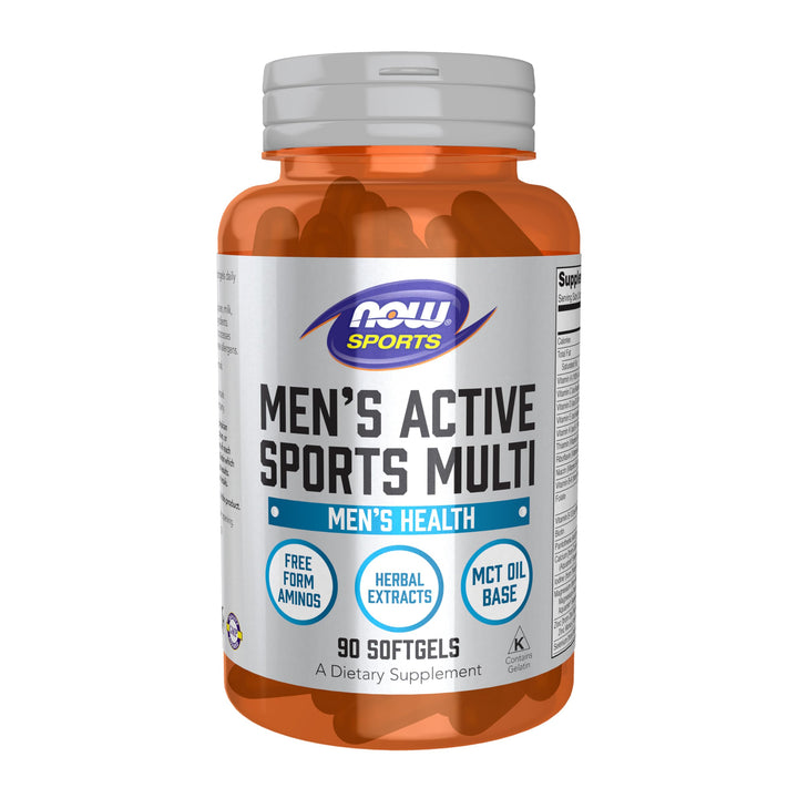 Sports Nutrition, Men's Extreme Sports Multi with Free-Form Amino Acids, ZMA®, Tribulus, MCT Oil, and Herbal Extracts, 90 Softgels