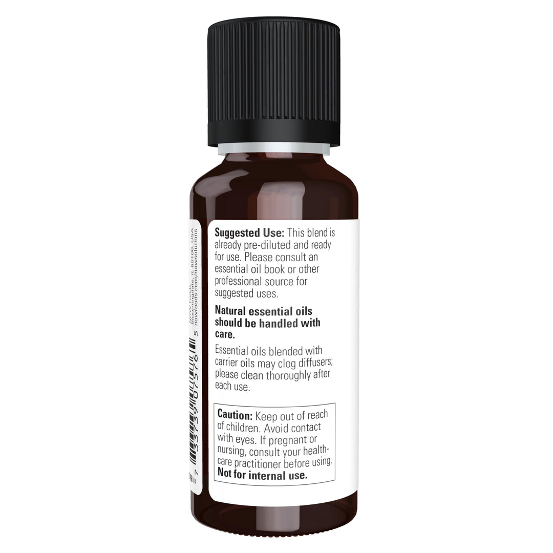 NOW Essential Oils, Neroli Oil, Deeply Floral Aromatherapy Scent, Steam Distilled, 100% Pure, Vegan, Child Resistant Cap, 1-Ounce