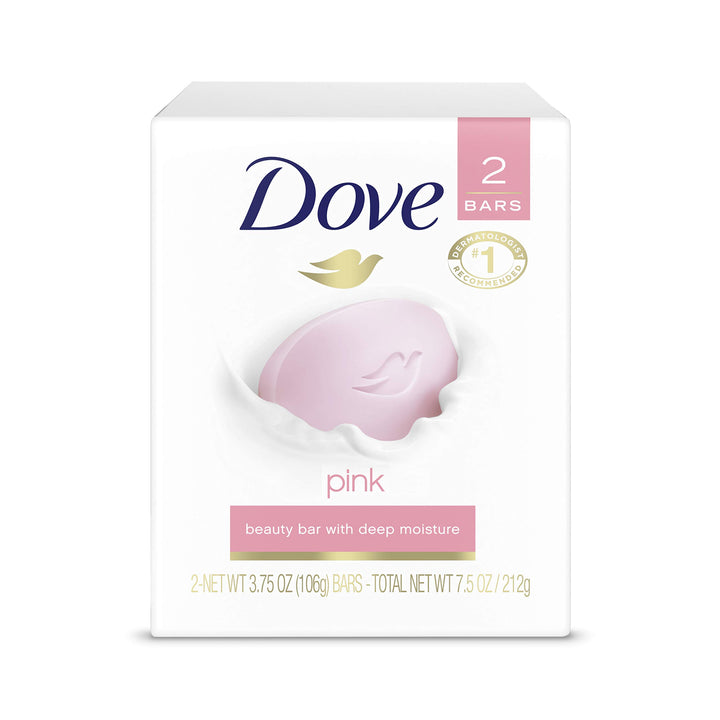 Pink Beauty Bar, 4 Ounce, 2 Count