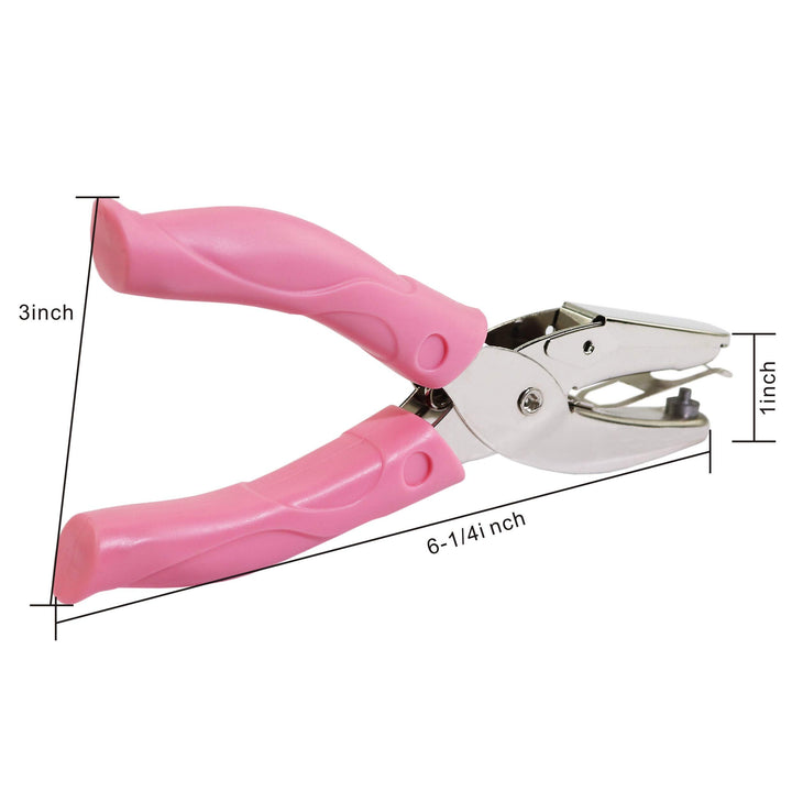 Jeemitery 1/16 Inch Small Mini Tiny Shaped Circle Metal Single Handheld Hole Paper Punch Punchers