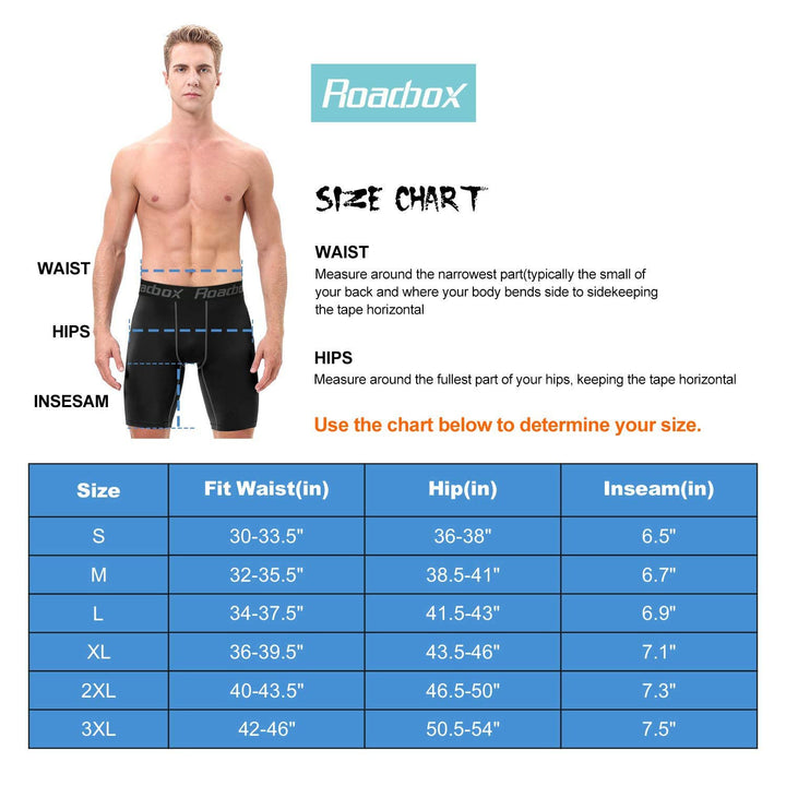 Compression Shorts for Men 3 Pack Cool Dry Athletic Workout Underwear Running Gym Spandex Baselayer Boxer Briefs