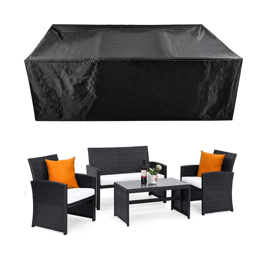 Patio Furniture Set Cover Outdoor Sectional Sofa Set Covers Outdoor Table and Chair Set Covers Water Resistant 78 Inch L x 62 Inch W x 30 Inch H