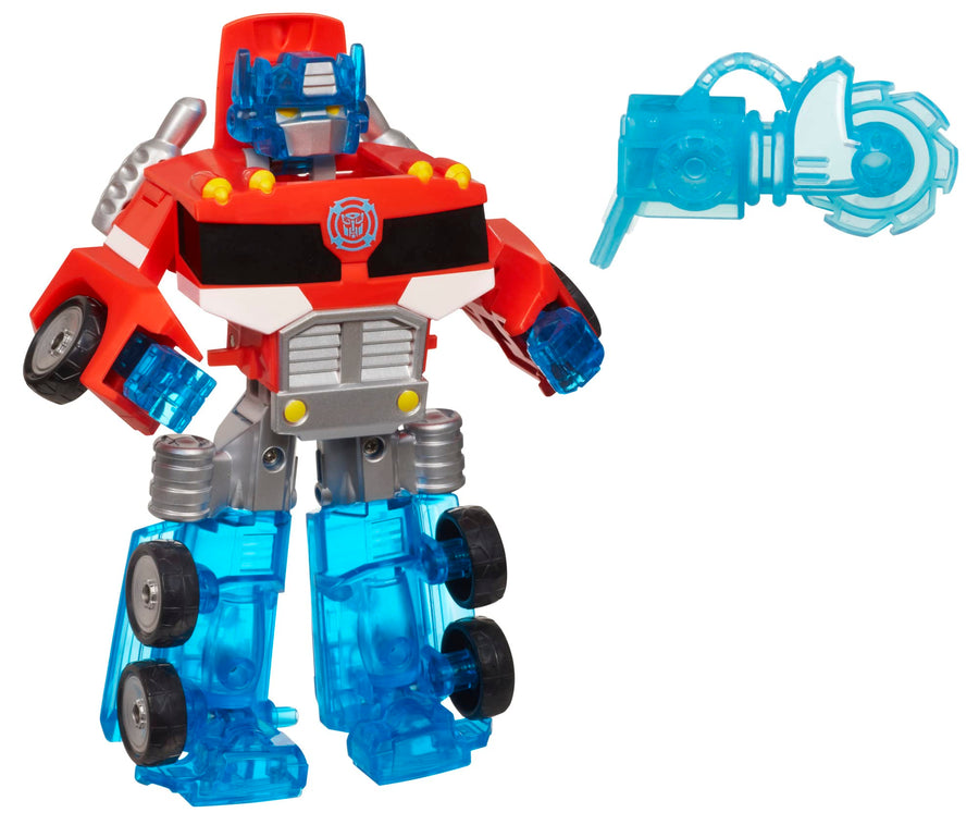 Rescue Bots Energize Optimus Prime, 7-Inch Action Figure, Kids Converting Robot Toy, Christmas Stocking Stuffers, Ages 3+ (Amazon Exclusive)