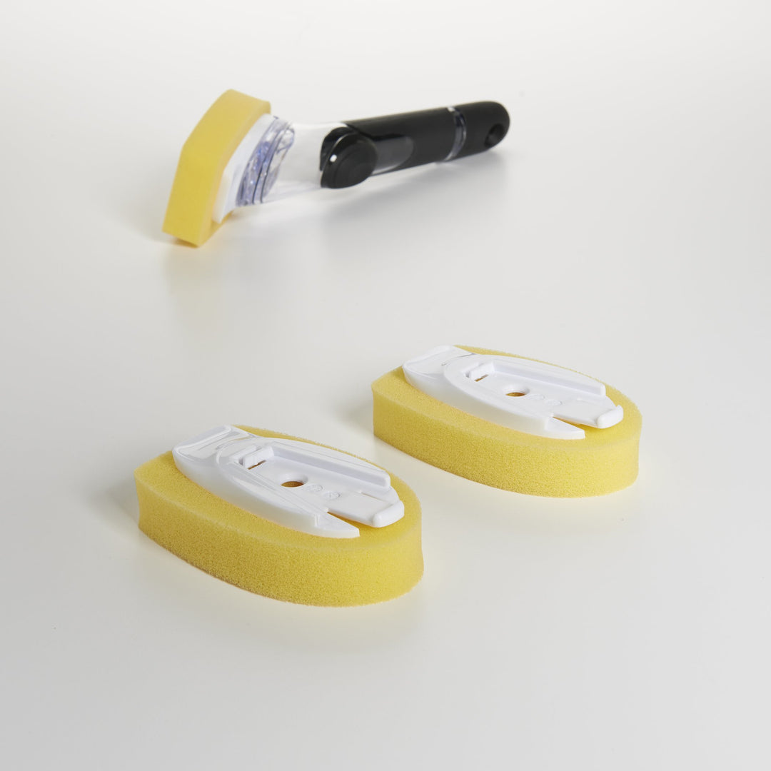Good Grips Soap Dispensing Dish Sponge Refills, 2-Pack,Yellow,1 EA