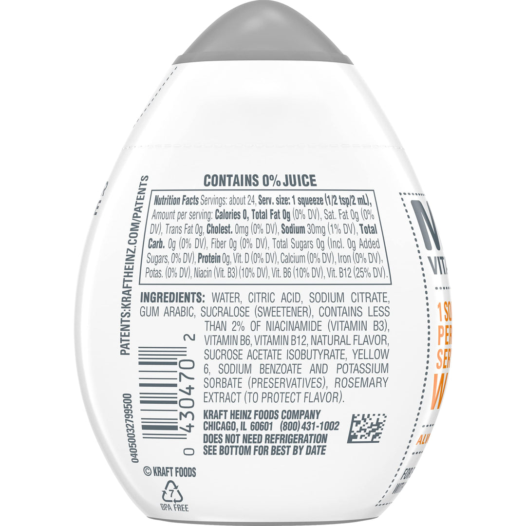 Orange Tangerine Liquid Water Enhancer Drink Mix (1.62 Fl Oz Bottle)