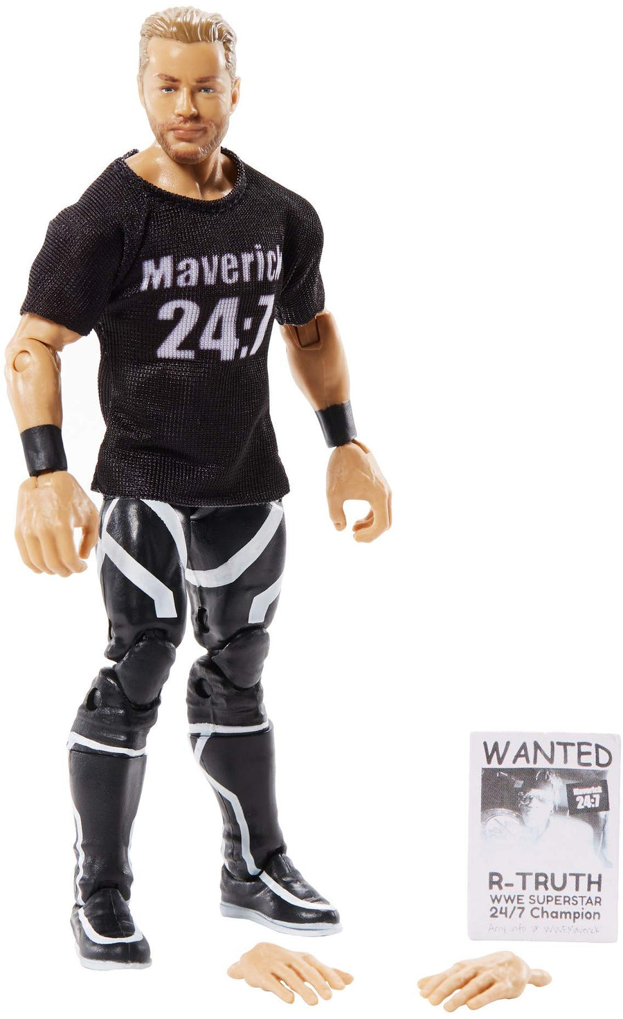 Drake Maverick Elite Series #78 Deluxe Action Figure with Realistic Facial Detailing, Iconic Ring Gear & Accessories
