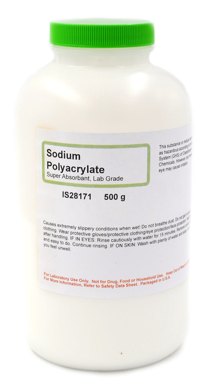 Innovating Science Lab-Grade Super Absorbent Sodium Polyacrylate, 500g - The Curated Chemical Collection