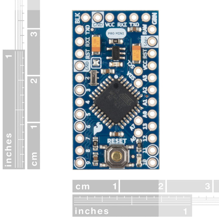Pro Mini ATmega328-3.3V/8MHz Development Board Compatible with Arduino Boards and IDE
