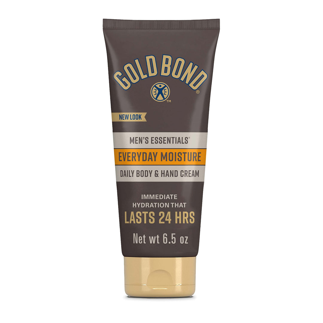 Men's Essentials Everyday Moisture Daily Body & Hand Cream, 6.5 oz., With Vitamin C