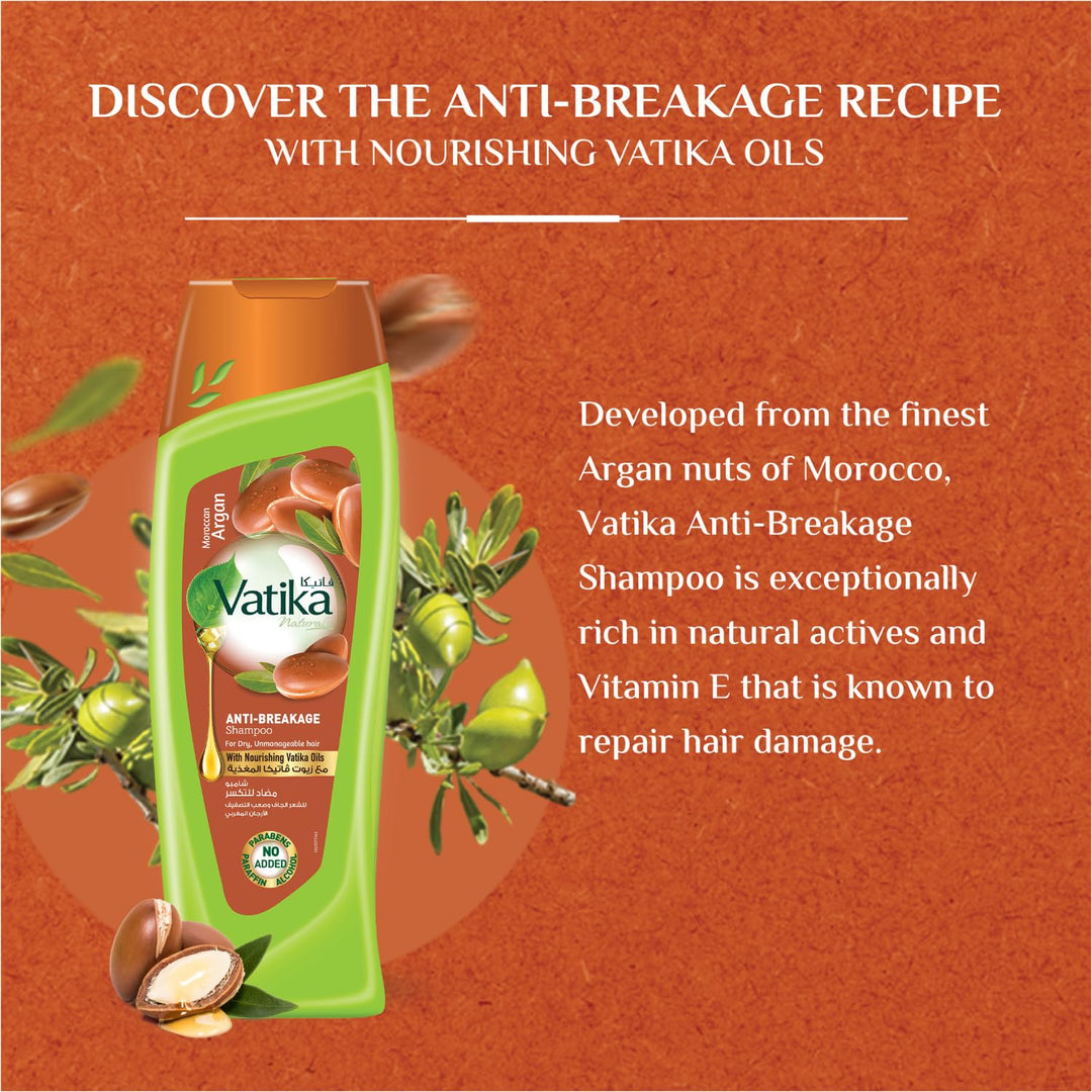 DABUR Argan Shampoo By Dabur,1 Count,400 Ml