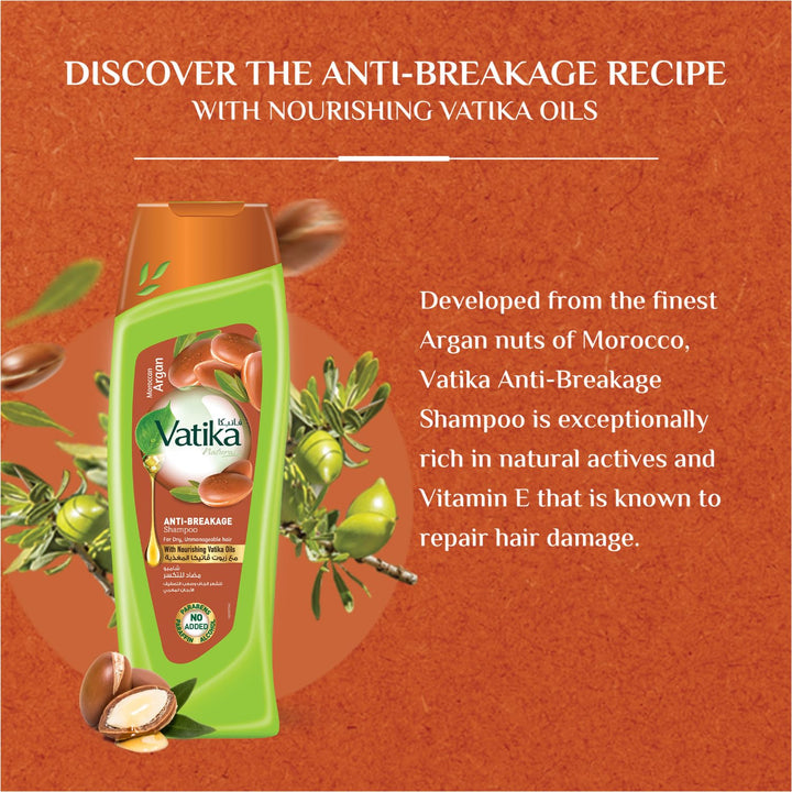 DABUR Argan Shampoo By Dabur,1 Count,400 Ml