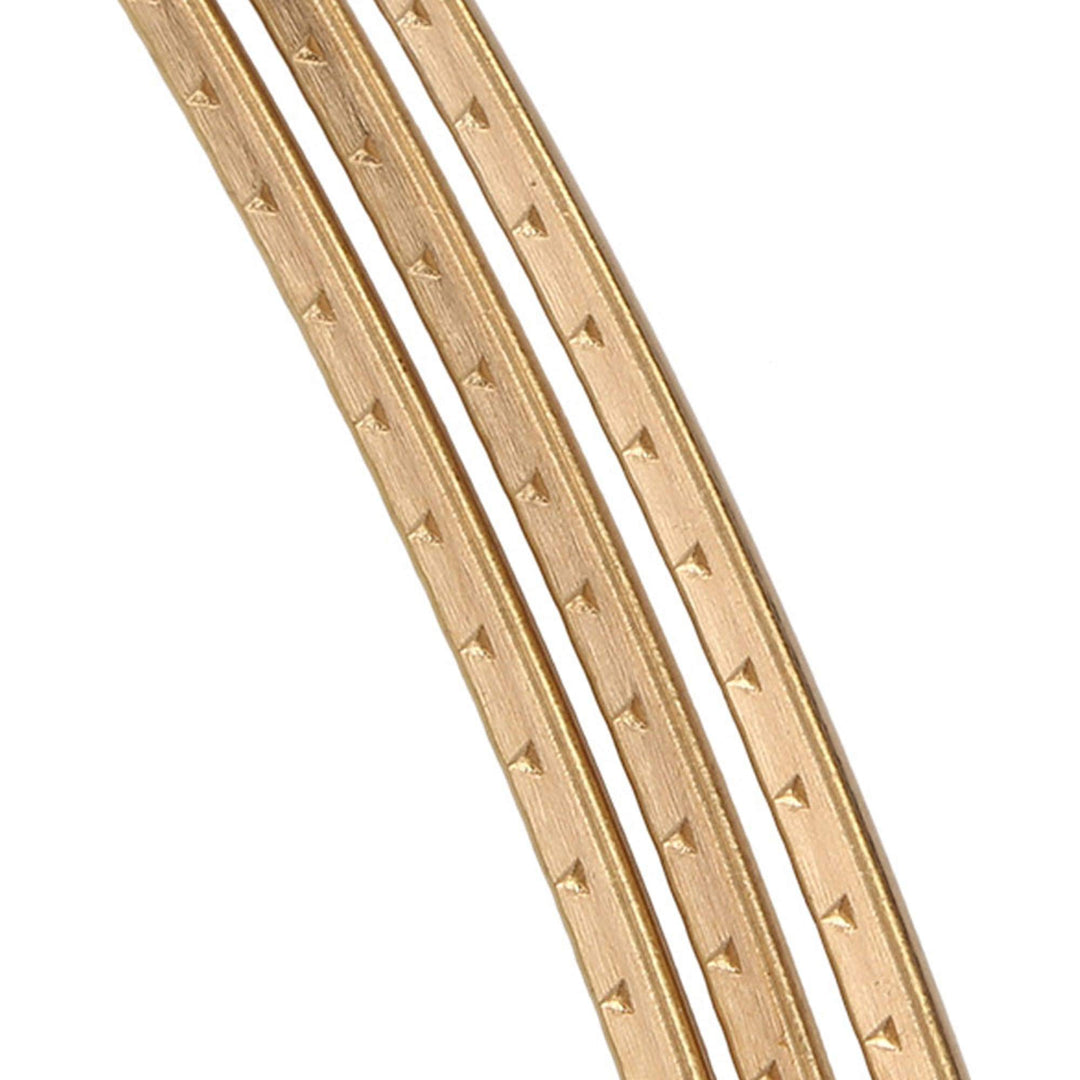 Guitar Fret Wire 1.5mm Brass Material, Electric Guitar Bass Guitar Fingerboard Replacement, 8ft Golden Brass Fretwire For Mandolin Banjo Box Guitar