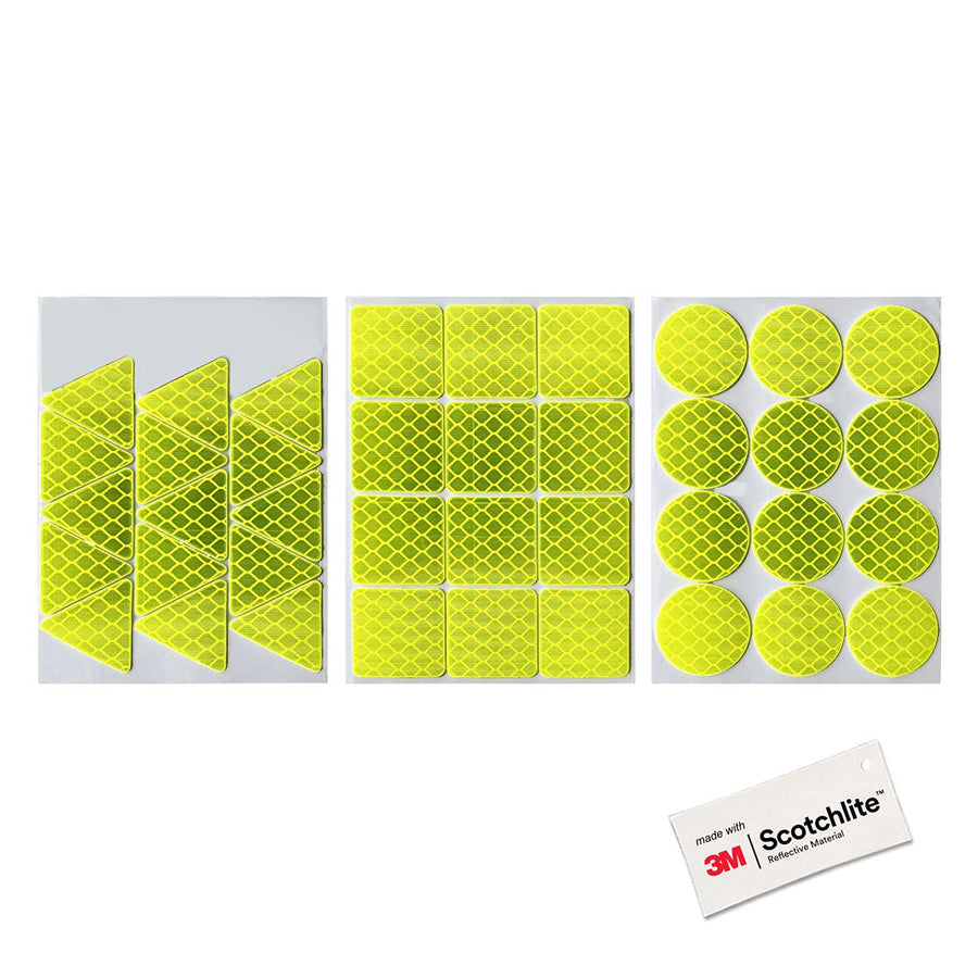 3M Reflective Stickers for Outdoor Use - Waterproof Stickers for Cars, Motorcycles, Helmets - Made with 3M Diamond Grade Reflective Material