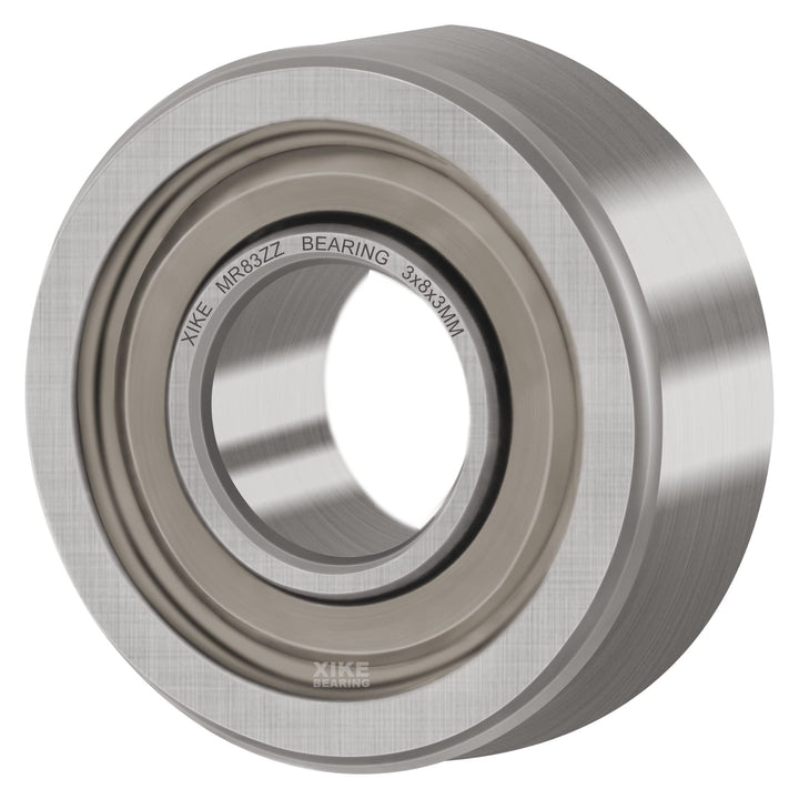 10 Pcs MR83ZZ Bearings 3x8x3mm, Double Shield Seals Metal and Pre-Lubricated, Deep Groove Ball Bearing.