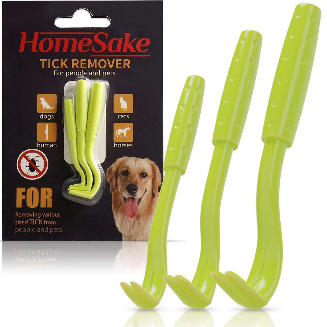 - Tick Remover Tool for Dogs, Cats & Humans - 1 Packs of 3 - Pain Free Tick Removal Twister Tweezers - Dog Tick Removal Tool - Tick Puller Removes Head & Body - Includes User Guide