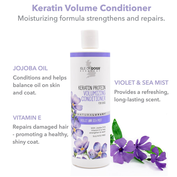 Keratin Volume Conditioner, 16 Ounce, MultiColor (830-16)