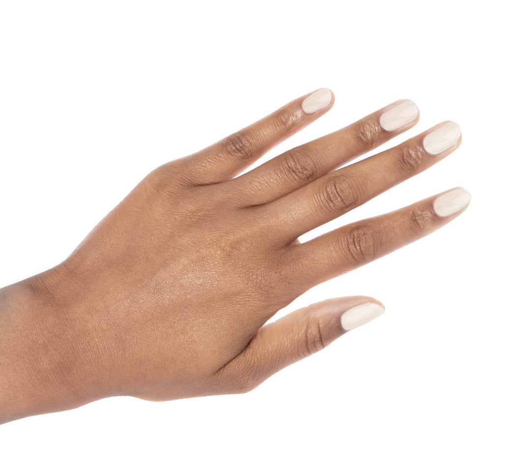 Nail Polish, 477 Less Is More, Creamy Beige Lacquer, Semi Sheer Coverage French Manicure Look, 0.5 fl.oz.