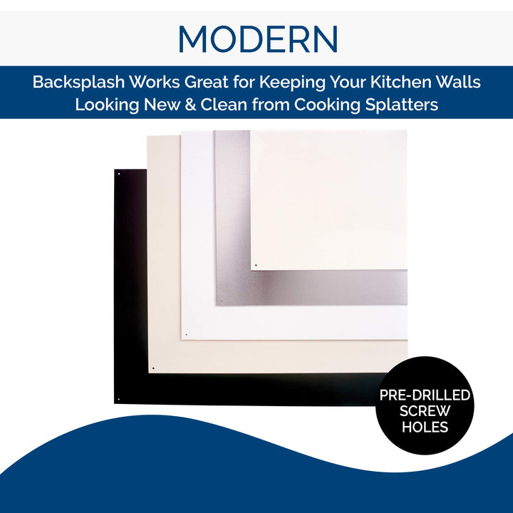 Broan SP3004 Backsplash Range Hood Wall Shield, 24 by 30-Inch, Stainless Steel